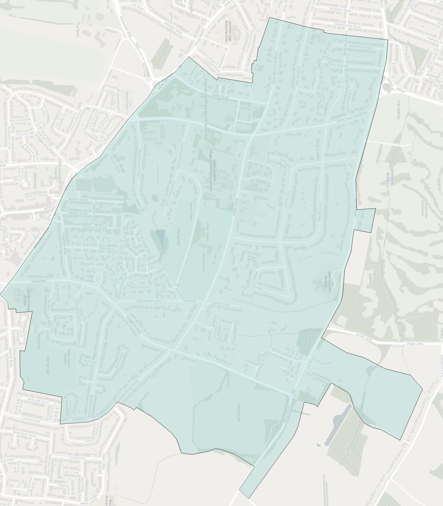 Electoral Wards Oadby and Wigston Borough Council